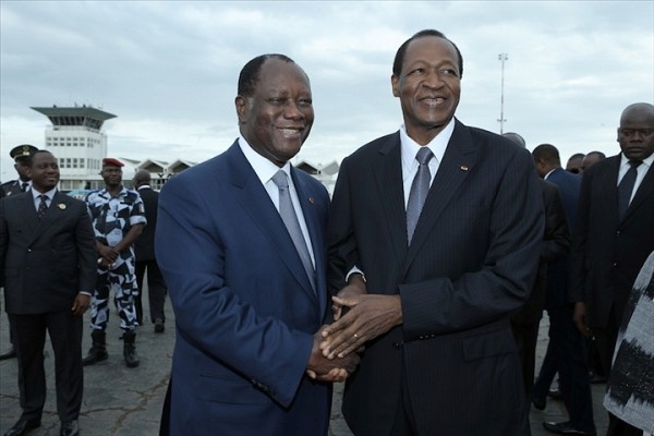 Côte d'Ivoire : Blaise Compaoré s'est installé à Abidjan