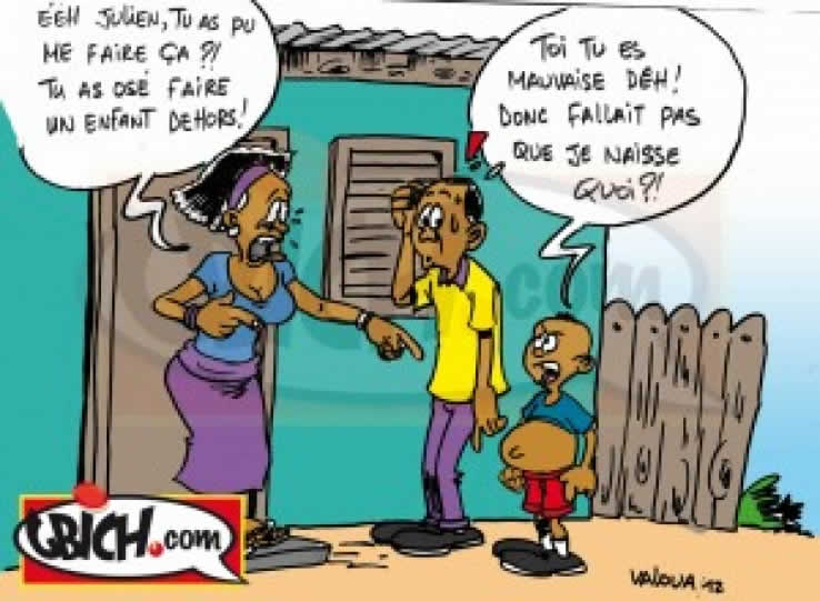 Tu es Mauvaise dèh...!