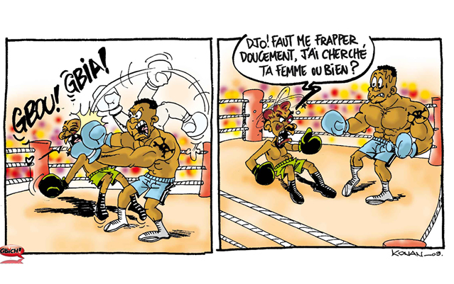 Est-ce-que j'ai cherché ta femme?