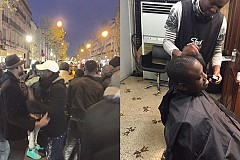 Paris: La présence de Guillaume Soro dans un salon de coiffure fait mouche