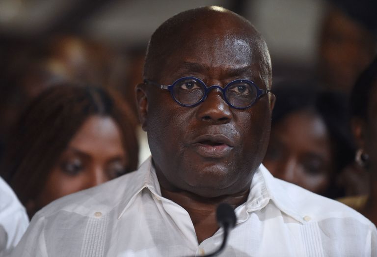 Le nouveau président ghanéen investi