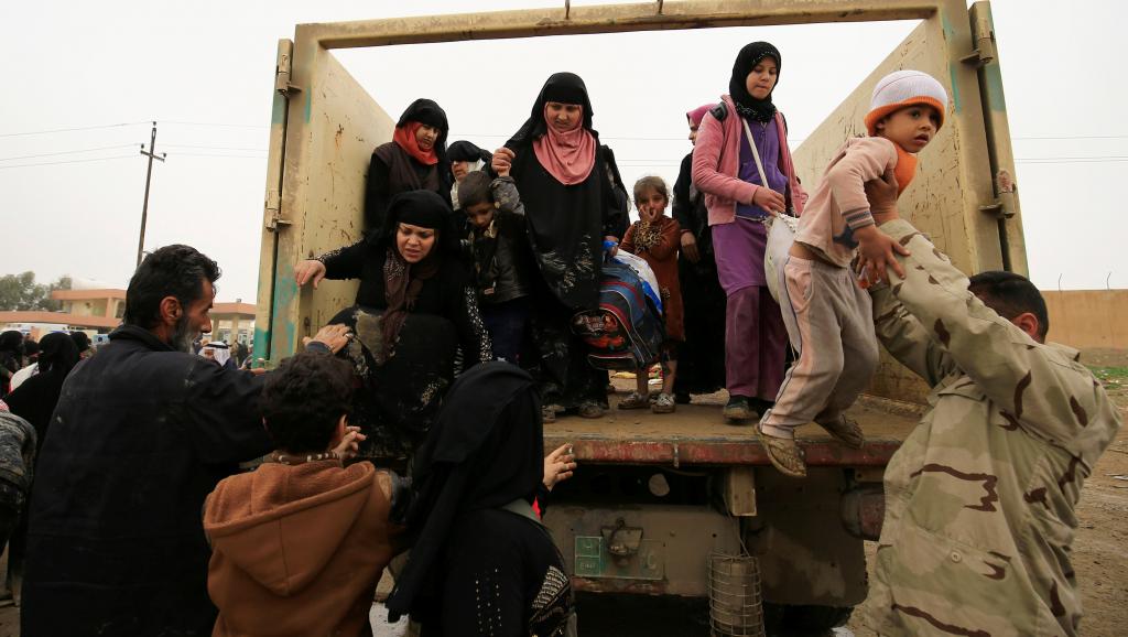 Irak: plus de 180 000 civils ont fui l'ouest de Mossoul