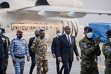 Arrivée à Abidjan des corps des 4 Casques bleus ivoiriens tués au Mali