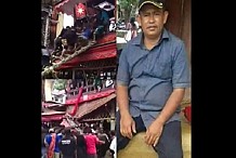 Indonésie: un homme meurt écrasé par le cercueil de sa mère (vidéo)