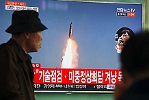 La Corée du Nord tire une salve de missiles en mer du Japon