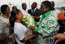 Pdci-Rda : les 117 secrétaires de section de Yopougon choisissent Bédié
