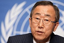 Ban Ki Moon appelle les dirigeants politiques à un 