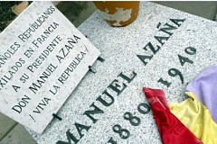 La tombe d'un ancien président espagnol reliée à internet La tombe d'un ancien président espagnol reliée à internet