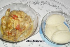 Poulet bouilli (zalam-zalaina)