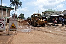 Visite d’Etat dans les régions de Gbêkê et du Bélier : Les voies urbaines de Bouaké sont en chantier
