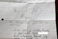 L’hilarante lettre d’amour d’un petit garçon L’hilarante lettre d’amour d’un petit garçon