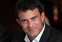 Le ministre français de l’Intérieur, Manuel Valls, à Abidjan vendredi