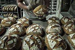 La nuit, il volait du pain dans son ancienne boulangerie. La nuit, il volait du pain dans son ancienne boulangerie.