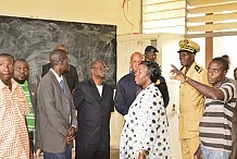 Region du Gbêkê : Kandia et le MENET visitent les établissements en cours de réhabilitation.