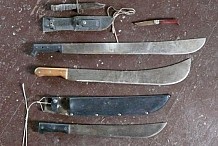 Insécurité à Attécoubé : 8 gamins au couteau arrêtés