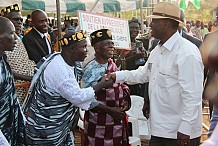 Côte d’Ivoire : Alassane Ouattara sollicite encore le soutien du peuple baoulé pour la présidentielle 2015