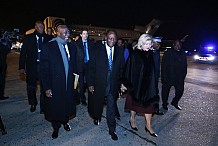 Ouattara à Paris pour un sommet sur la paix et la sécurité en Afrique