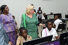 Djékanou et Toumodi / don de materiels aux populations : La Première Dame offre 130 millions FCFA