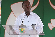 Alassane Ouattara à Didiévi pour « prêcher la paix, le pardon et le développement »