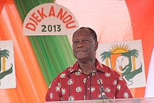 En meeting à Djékanou / Alassane Ouattara : ‘‘Le statut des chefs traditionnels sera examiné par l’Assemblée nationale dès l’année prochaine’’