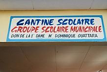 Toumodi : Dominique Ouattara équipe l’école maternelle et offre une cantine au groupe scolaire municipal