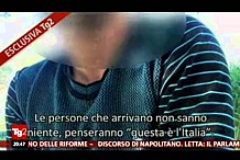 (VIDEO) Migrants forcés à se déshabiller dans un centre.