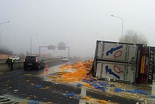 Toulouse : un accident provoque une omelette géante