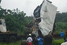 Oumé Grave accident de la circulation : 14 morts