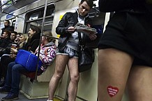 Dimanche, tous en slip dans le métro !