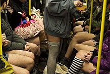 (VIDEO) ils prennent le métro en slip pour la journée mondiale sans pantalon