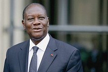 Ouattara en France pour un séjour privé (Présidence)