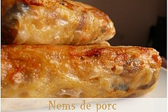 Nems au porc