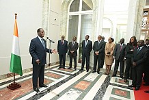 La canne du Président Ouattara