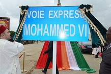 Une voie du Nord d'Abidjan baptisée « Voie Express Mohamed VI » 