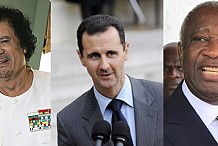 Kaddafi, Gbagbo, Assad...