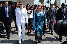 La Princesse Lalla Salma visite à Abidjan un centre d'accueil des enfants en situation difficile