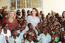Les enfants de la Case des enfants font découvrir les danses ivoiriennes à l’épouse du roi Mohammed VI
