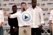 (Vidéo) Le Président Colombien s'est-il oublié