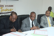 Festival : signature de convention entre Côte d’Ivoire Tourisme et le FEMUA