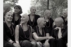 Elles se rasent la tête pour soutenir leur amie atteinte d’un cancer Elles se rasent la tête pour soutenir leur amie atteinte d’un cancer