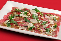 Carpaccio de boeuf