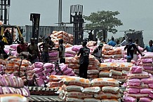 Une nouvelle variété de riz, « Yakroavié », sur le marché à Yamoussoukro