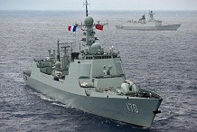 Deux bâtiments de la marine française en escale à Abidjan