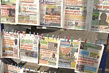 Santé et politique à la Une des journaux ivoiriens  
