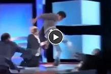 (Vidéo) Un jeune Homme frappe sa Mère en direct à la télévision Libanaise