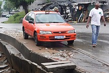 Manque de dalles, mauvais entretien / Abidjan : les caniveaux posent problème