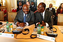 Ali Bongo Chez Ouattara aujourd’hui