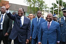Arrivée à Abidjan du Président Ali Bongo