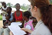 Georges Comninos du CICR chez Coulibaly Gnénéma