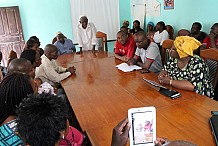 Anne Ouloto aux réfugiés ivoiriens venus de la Centrafrique :	‘‘Vous devez participer à la vie de la nation’’